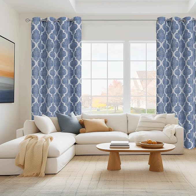 Beauoop 100% Blackout Curtains 90 Inches Long 2 Panels - Image 7