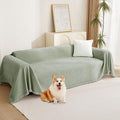 MYSKY HOME Sectional Couch Cover Blanket Living Room Furniture Protector by MYSKYHOME