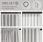 Topfinel 100% Blackout Curtains 96 Inches Long - Image 3