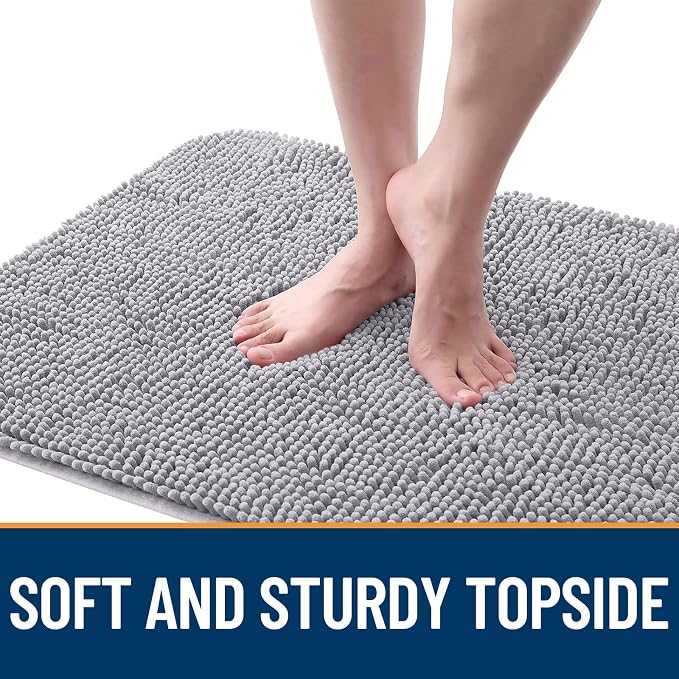 OLANLY Dog Door Mat for Muddy Paws 47x20, Absorbs Moisture and Dirt, Absorbent - Image 4