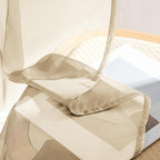 MIULEE Cream Sheer Curtains 102 Inches Long, 4 Panels Set, Light Filtering Rod - Image 7