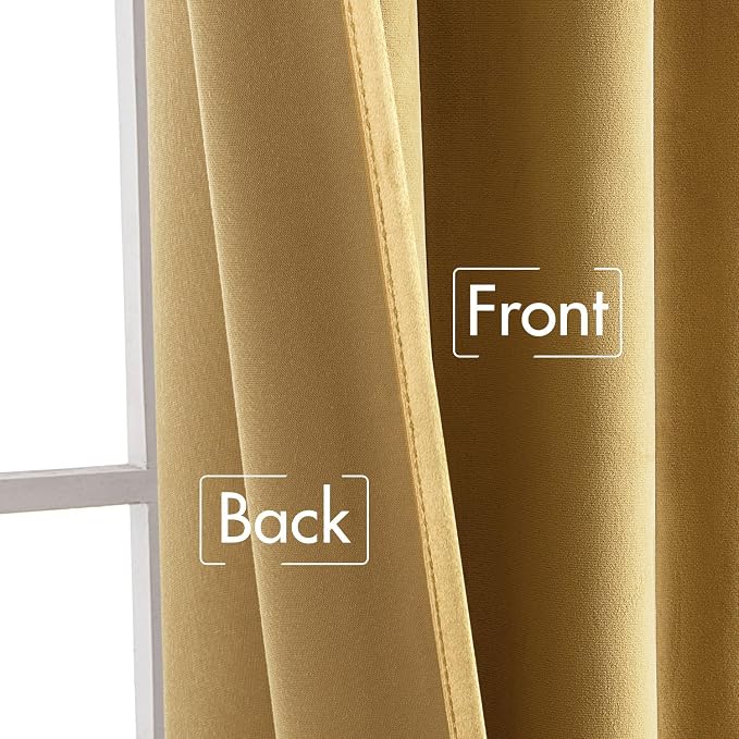 MIULEE Velvet Curtains 108 inches - Image 6