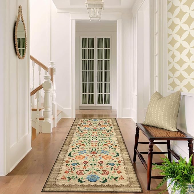 GarveeHome Floral Rug 2.5x10 Runners - Image 9