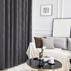 Deconovo Gray Curtains for Living Room, Protect Pravicy Thermal Insulated - Image 5