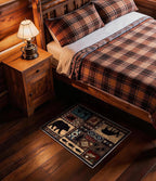 YIHOUSE Washable Entryway Rug, 2x3 Rustic Cabin Area Rug, Non-Slip Indoor Door - Image 6