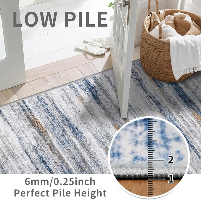 3x5 Area Rug Non-Slip: Washable Rugs - Image 6