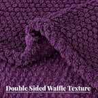 Whale Flotilla Queen Size Fuzzy Fleece Blanket - Image 6