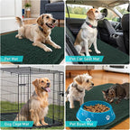 OLANLY Dog Door Mat for Muddy Paws 59x35, Absorbs Moisture and Dirt, Absorbent - Image 7