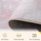 Washable Area Rugs 2'x6' Non-Slip Modern Abstract Soft - Image 4