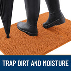 OLANLY Dog Door Mat for Muddy Paws 36x24, Absorbs Moisture and Dirt, Absorbent - Image 2