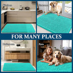 OLANLY Dog Door Mat for Muddy Paws 59x24, Absorbs Moisture and Dirt, Absorbent - Image 8