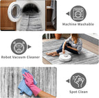 Large Runner Rugs for Hallway 4x18: Non-Slip Washable Wide Carpet - Image 3