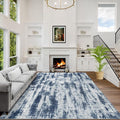 10x14 Area Rugs Washable Rug: Modern Abstract Living Room Rug Soft Anti-Skid by GENTDRIZZ