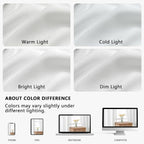 OVZME White Valance for Windows, Light Filtering Thick Textured Small Kitchen - Image 8