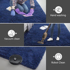 Shag Area Rugs for Bedroom Living Room, 4X6 Ultra Soft Fluffy Area Rugs for Dorm - Image 5
