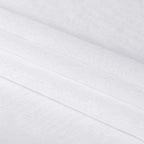 DWCN White Sheer Curtains 96 inch Length 2 Panels Set, Elegant Rod Pocket Solid - Image 6