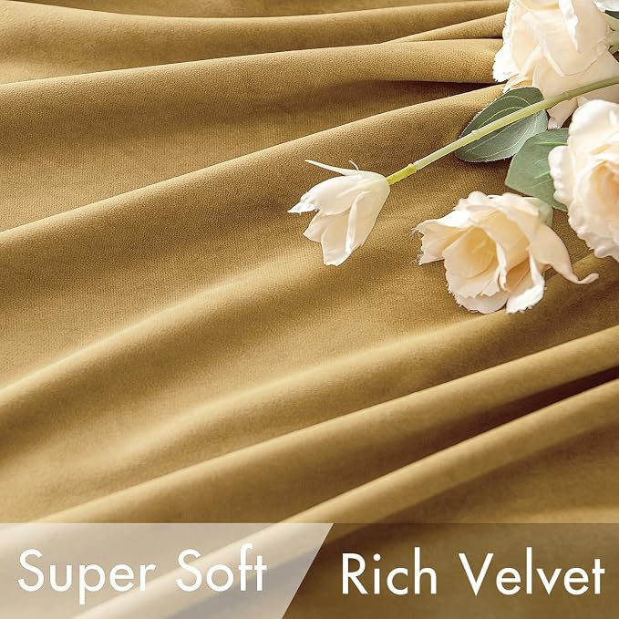 MIULEE Velvet Curtains 108 inches - Image 4