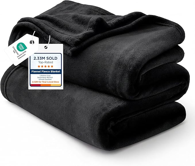 Bedsure GentleSoft Fleece Throw Blanket by BEDSURE