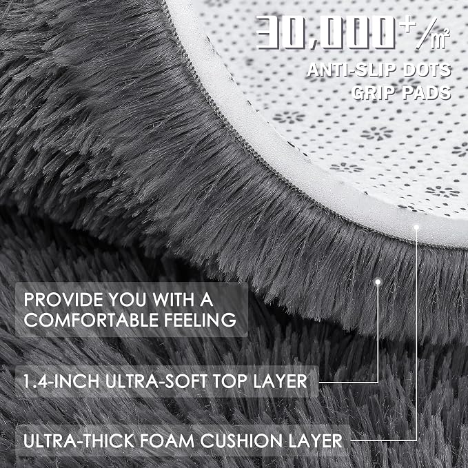 OLANLY 5x10 Machine Washable Large Area Rugs - Image 8