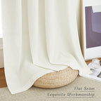NICETOWN Flax Linen Blend Curtains - Image 7