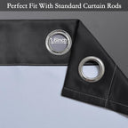 SimpleHome Ombre Room Darkening Curtains 54 inches Length - Image 3