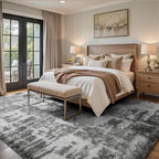 8x10 Ft Extra Large Shag Rugs for Living Room, Tie Dyed Ultra Soft Fluffy Furry - Image 2