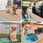 OLANLY Dog Door Mat for Muddy Paws 35x24, Absorbs Moisture and Dirt, Absorbent - Image 7