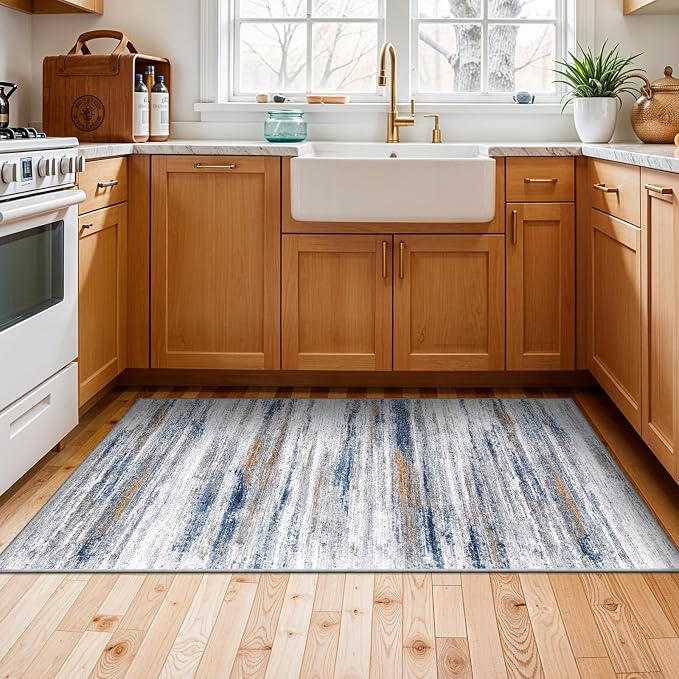 3x5 Area Rug Non-Slip: Washable Rugs - Image 2