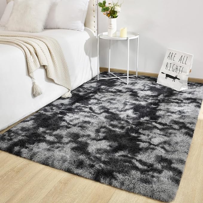 TWINNIS Super Soft Shaggy Rugs Fluffy Carpets 8x10 Feet, Indoor Modern Plush - Image 7