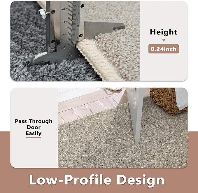 FinRèc 8x10 Washable Area Rugs - Image 6