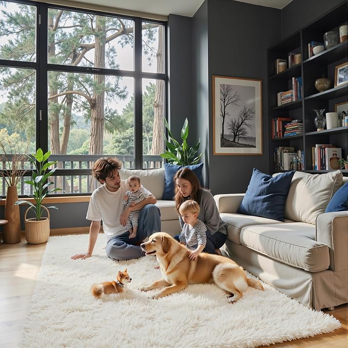 Small Rugs for Bedroom 2x3 Rug, Soft Area Rug for Living Room Dorm, Non Slip - Image 6