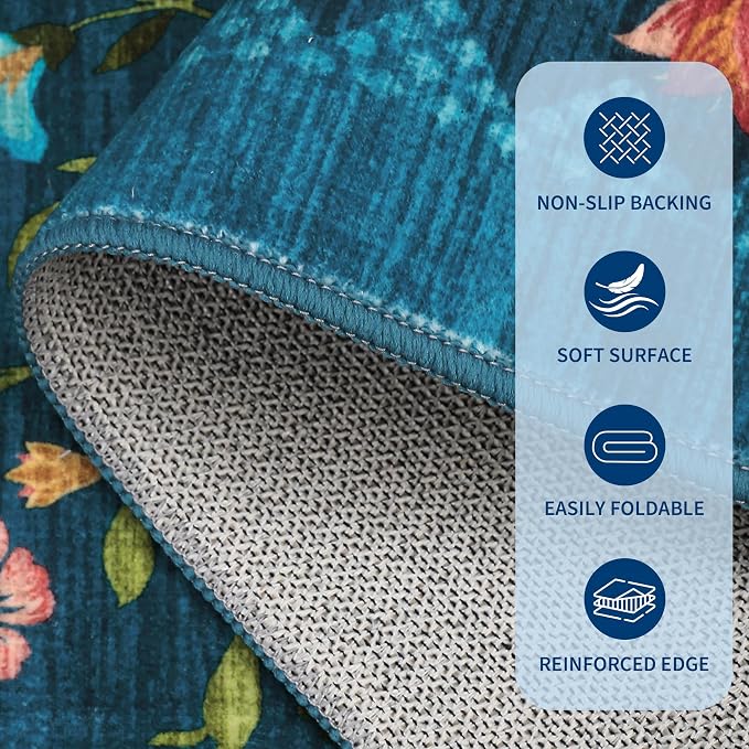 GarveeHome Washable Rug 9x12 Area Rugs - Image 6