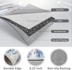 3x20 Washable Hallway Runner Rug: Extra Long Runners - Image 4