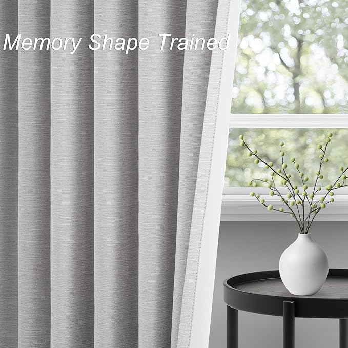 Topfinel Blackout Curtains 72 Inches Extra Wide - Image 4