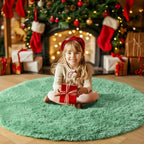 Amdrebio Sage Green Round Rug 4Ft - Image 8