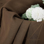 Tollpiz Short Sheer Curtain Linen Textured Living Room Curtains Sheer Light - Image 6