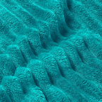 BEDELITE Fleece Blanket Twin Size – 3D Ribbed Jacquard Soft and Warm Decorative - Image 5