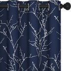 Deconovo Navy Blue Blackout Curtains, Living Room Curtain, Thermal Insulated by Deconovo