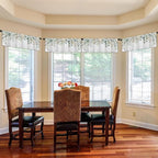 Emvency 4 Pack Valances Window Treatments, 52x18 Inch Rod Pocket - Image 7