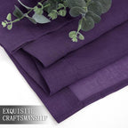 Tollpiz Sheer Curtain Linen Textured Bedroom Curtains Sheer Light Filtering Rod - Image 7