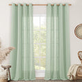 LAMIT Linen Curtains 90 Inch Length by LAMIT