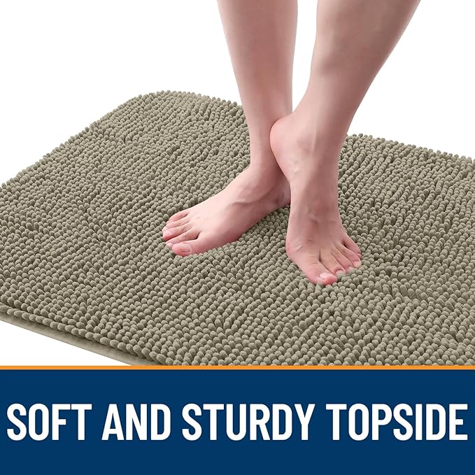 OLANLY Dog Door Mat for Muddy Paws 59x20, Absorbs Moisture and Dirt, Absorbent - Image 4