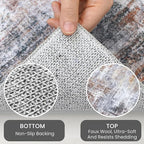 IOHOUZE Abstract Area Rugs 6x9 Ft Washable Rugs - Image 4