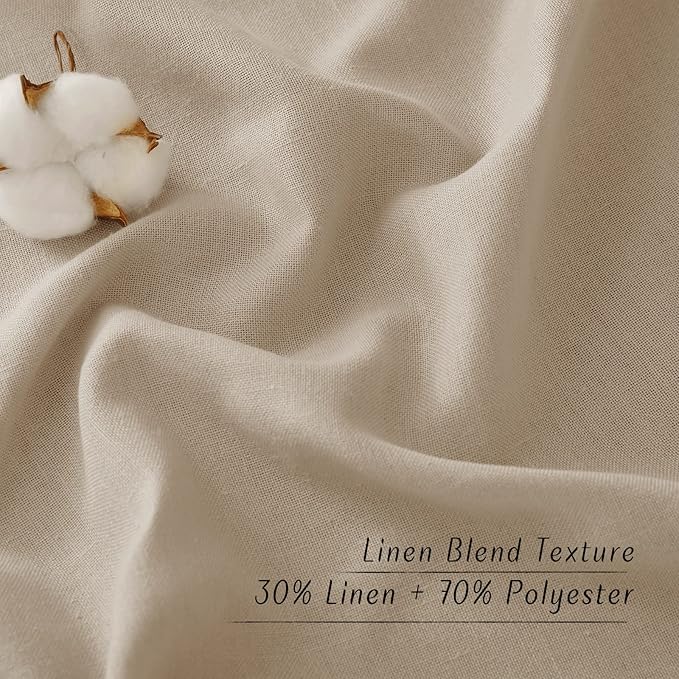 NICETOWN Linen 36 inch Curtains - Image 6