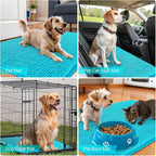 OLANLY Dog Door Mat for Muddy Paws 47x17, Absorbs Moisture and Dirt, Absorbent - Image 7