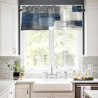 Emvency 4 Pack Valances Window Treatments, 52x18 Inch Rod Pocket Valances - Image 5