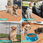 OLANLY Dog Door Mat for Muddy Paws 47x20, Absorbs Moisture and Dirt, Absorbent - Image 7