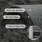 5x7 Ft Shag Area Rug for Bedroom, Ultra Soft Fluffy Furry Rugs for Living Room - Image 6