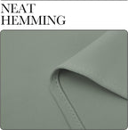 NICETOWN Greyish Green Blackout Curtains 102" Long - Image 7