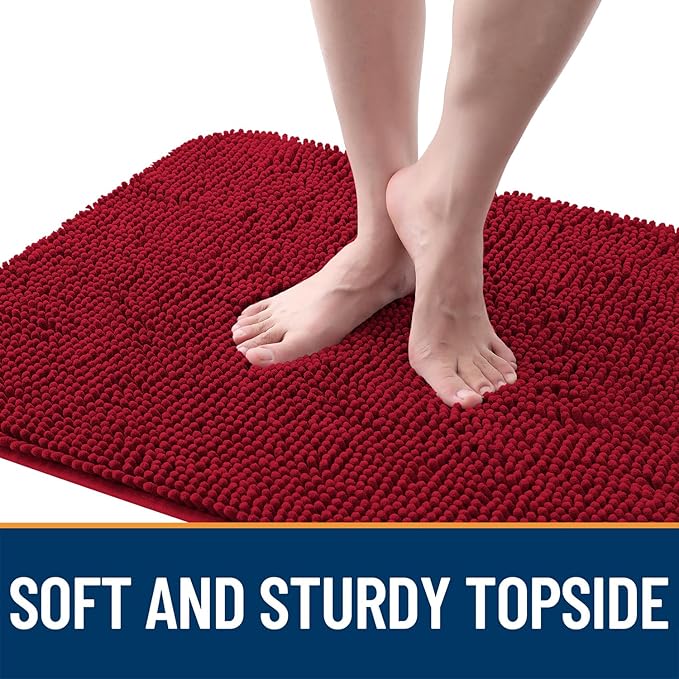 OLANLY Dog Door Mat for Muddy Paws 44x32, Absorbs Moisture and Dirt, Absorbent - Image 4